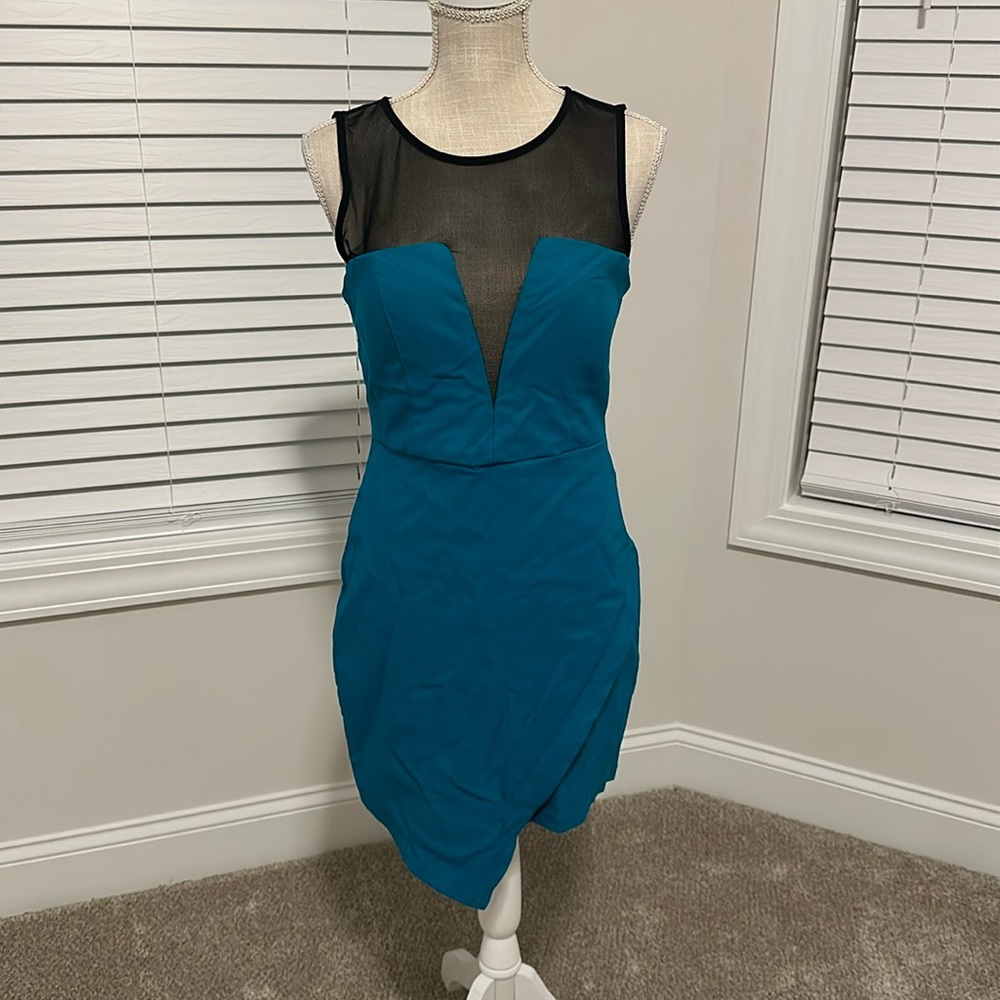 Teal Sexy dress